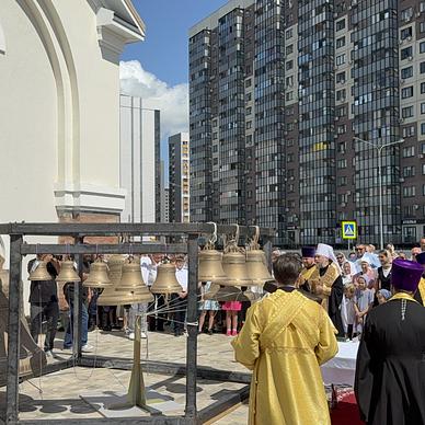 Колокола для храма в честь иконы Божией матери "Троеручница" г. Воронеж #4
