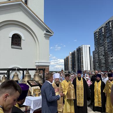 Колокола для храма в честь иконы Божией матери "Троеручница" г. Воронеж #6